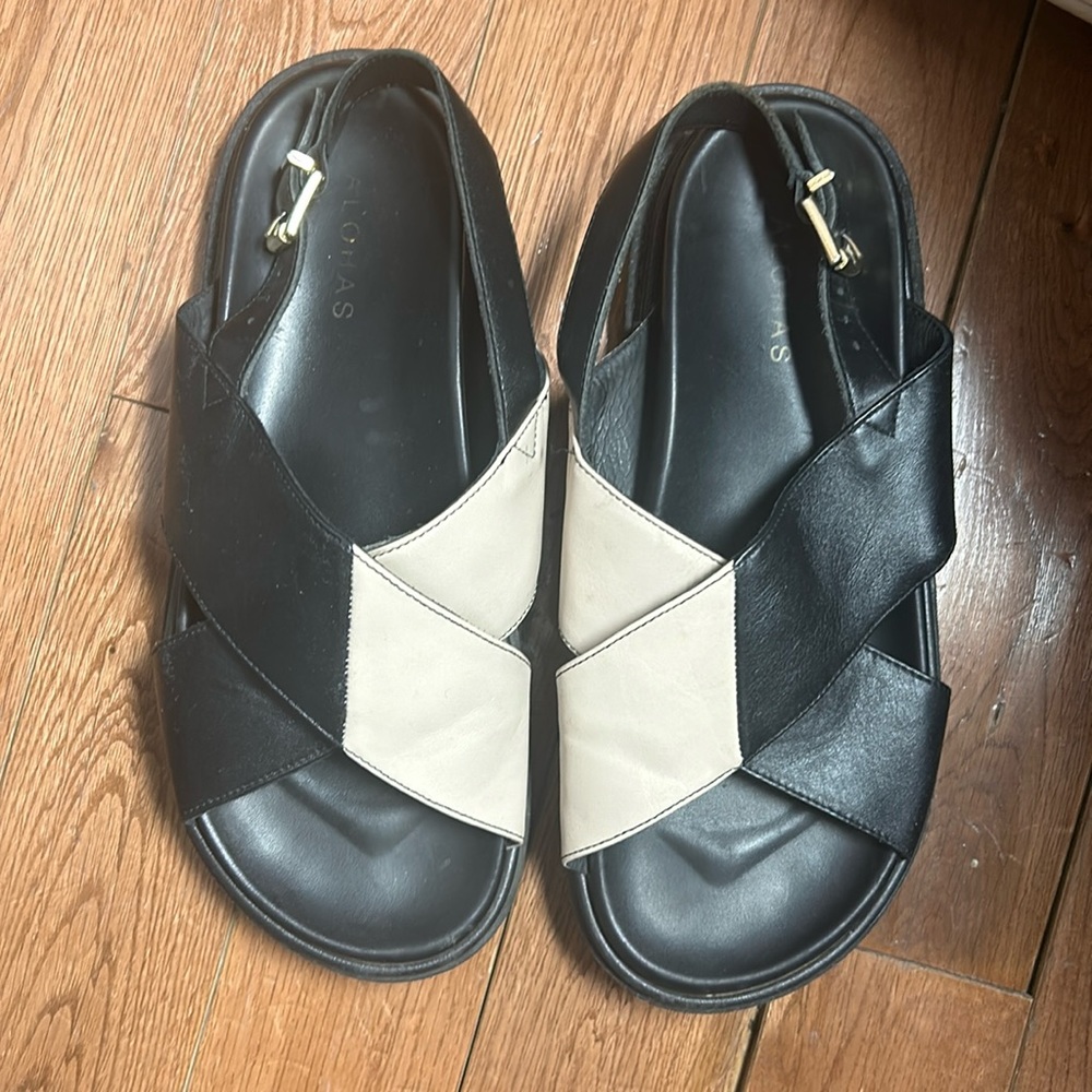 ALOHAS multicolored leather sandals